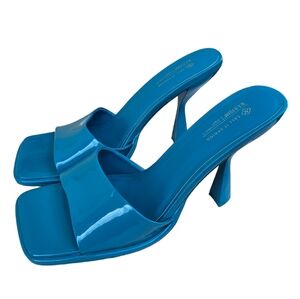 Call It Spring Sustainable Vegan Leather Sandal Heels size 10